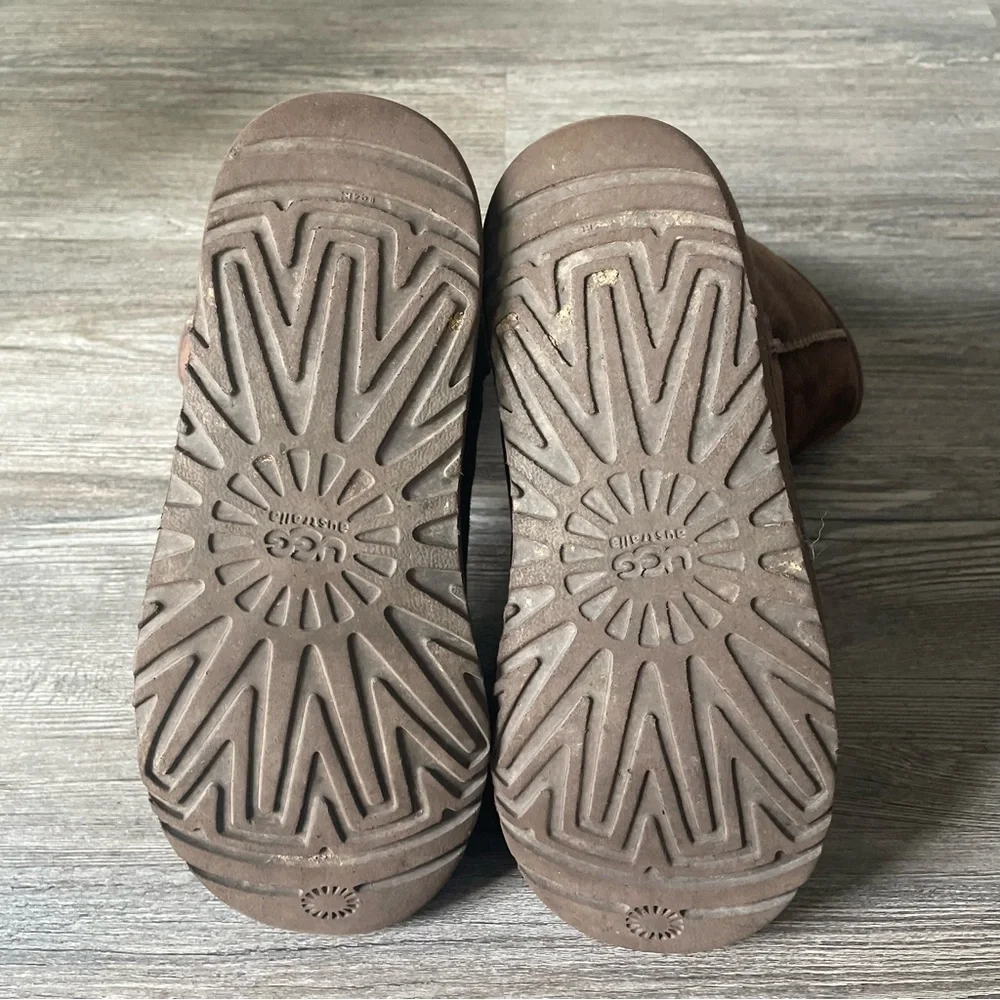 Ugg Kids Classic Short Chocolate Brown Boots 4